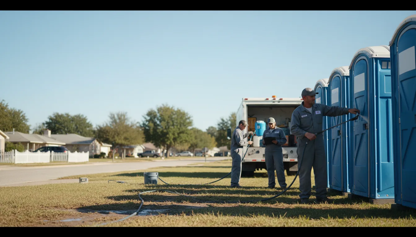 Long-Term Portable Toilet Rental in Bethany, LA near me